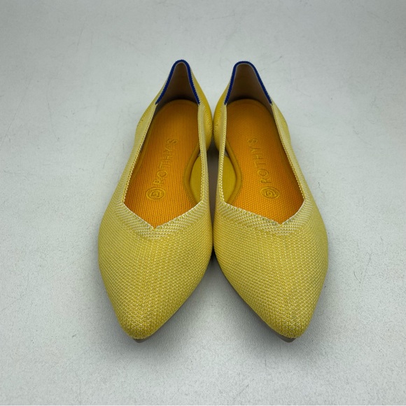 Rothy’s The Point Flat Yellow - Picture 3 of 8